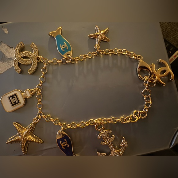CHANEL Jewelry - Chanel Charm Bracelet with 25C cruise collection